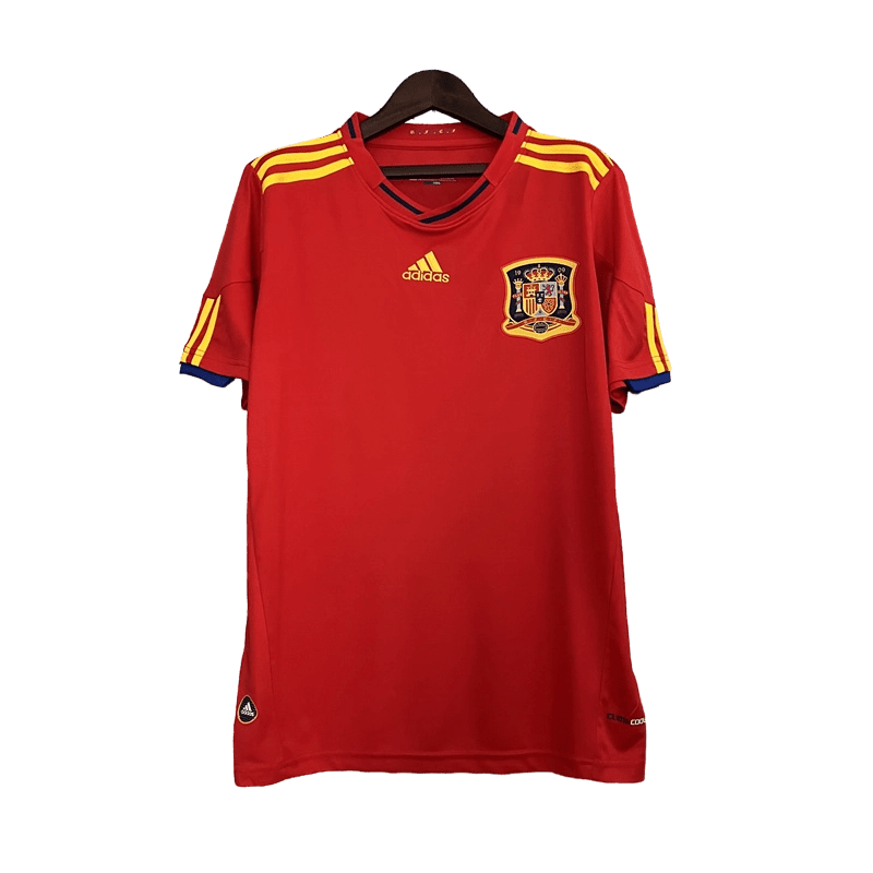 2010/2011 Spain Home Retro Kit - ClassicKits433 - GovintageJersey