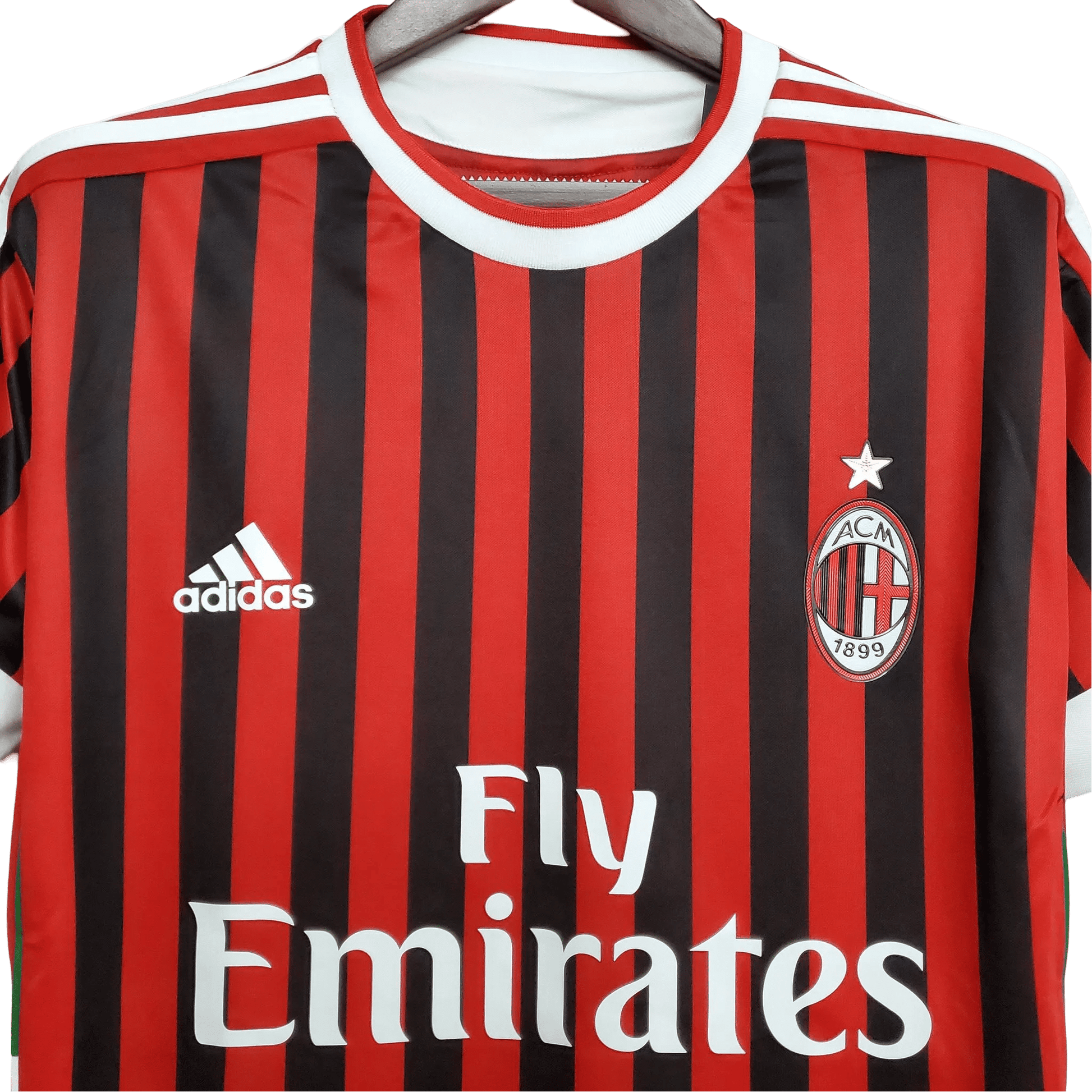 2011/2012 AC Milan Fly Emirates - Home Retro kit - GovintageJersey