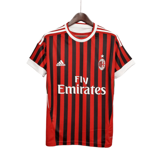 2011/2012 AC Milan Fly Emirates - Home Retro kit - GovintageJersey