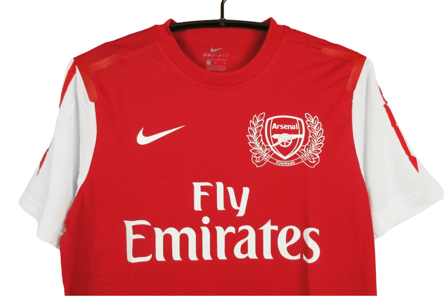 2011/2012 Arsenal Fly Emirates Home Retro Kit - ClassicKits433 - GovintageJersey