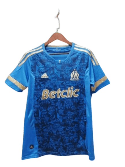 2011/2012 Olympique de Marseille Betclic - Blue Away Retro Jersey - GovintageJersey