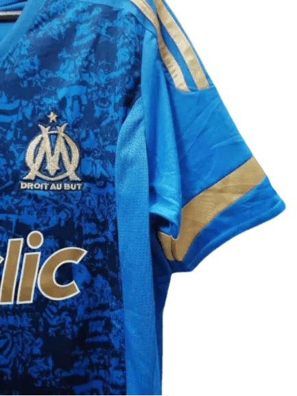 2011/2012 Olympique de Marseille Betclic - Blue Away Retro Jersey - GovintageJersey