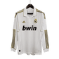 2011/2012 Real Madrid bwin - Home Retro Kit - Long Sleeve - GovintageJersey