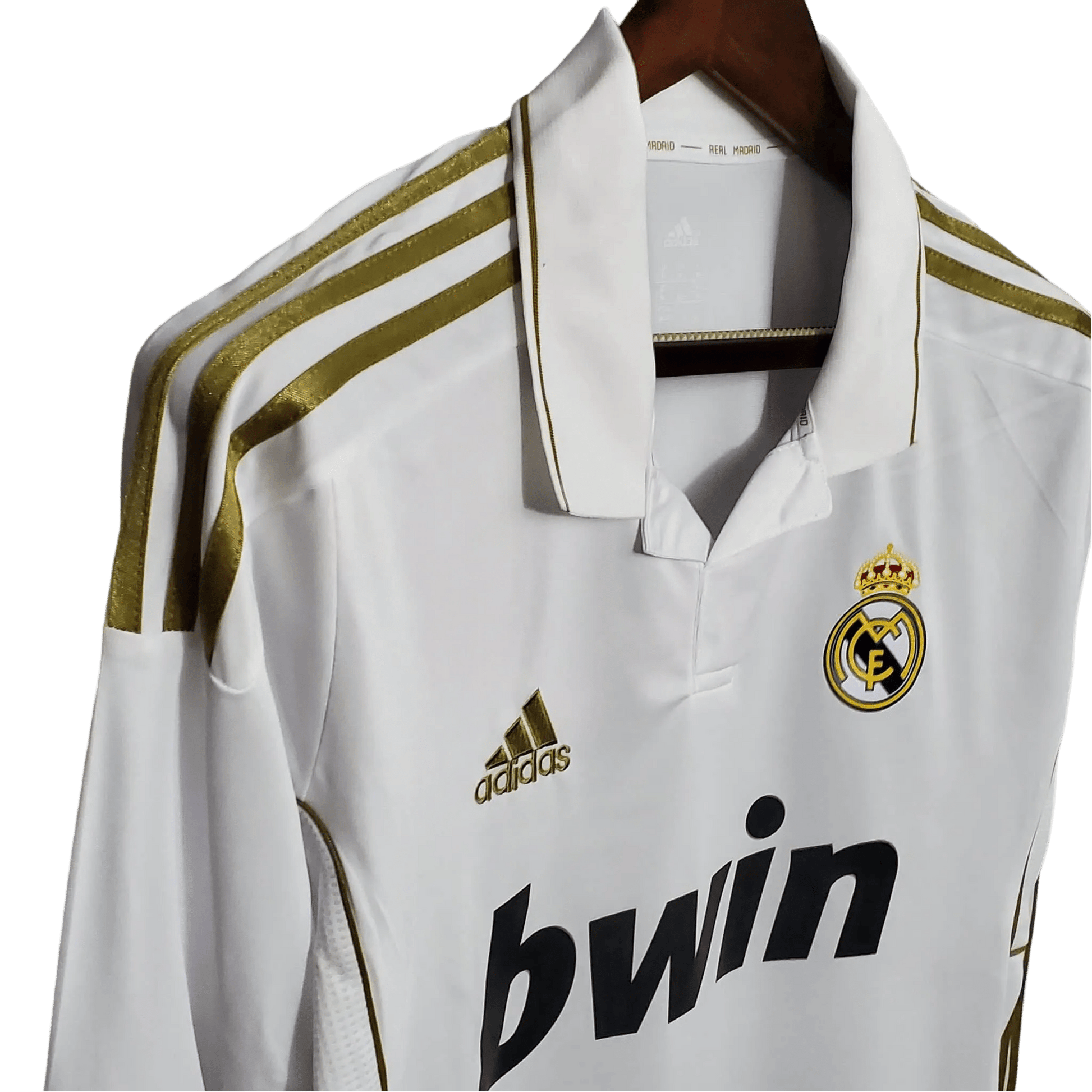 2011/2012 Real Madrid bwin - Home Retro Kit - Long Sleeve - GovintageJersey