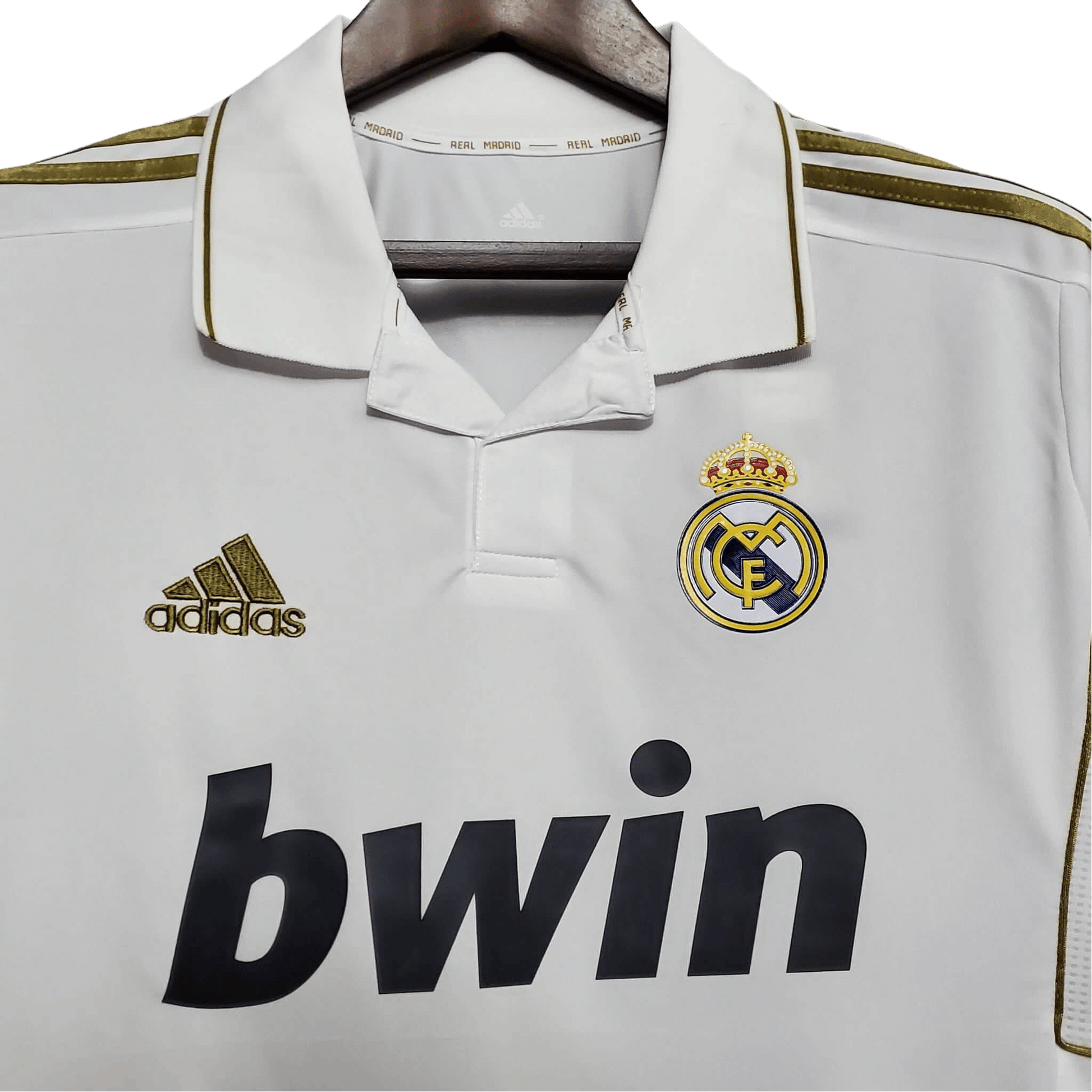 2011/2012 Real Madrid Bwin White Home Retro Kit - ClassicKits433 ...