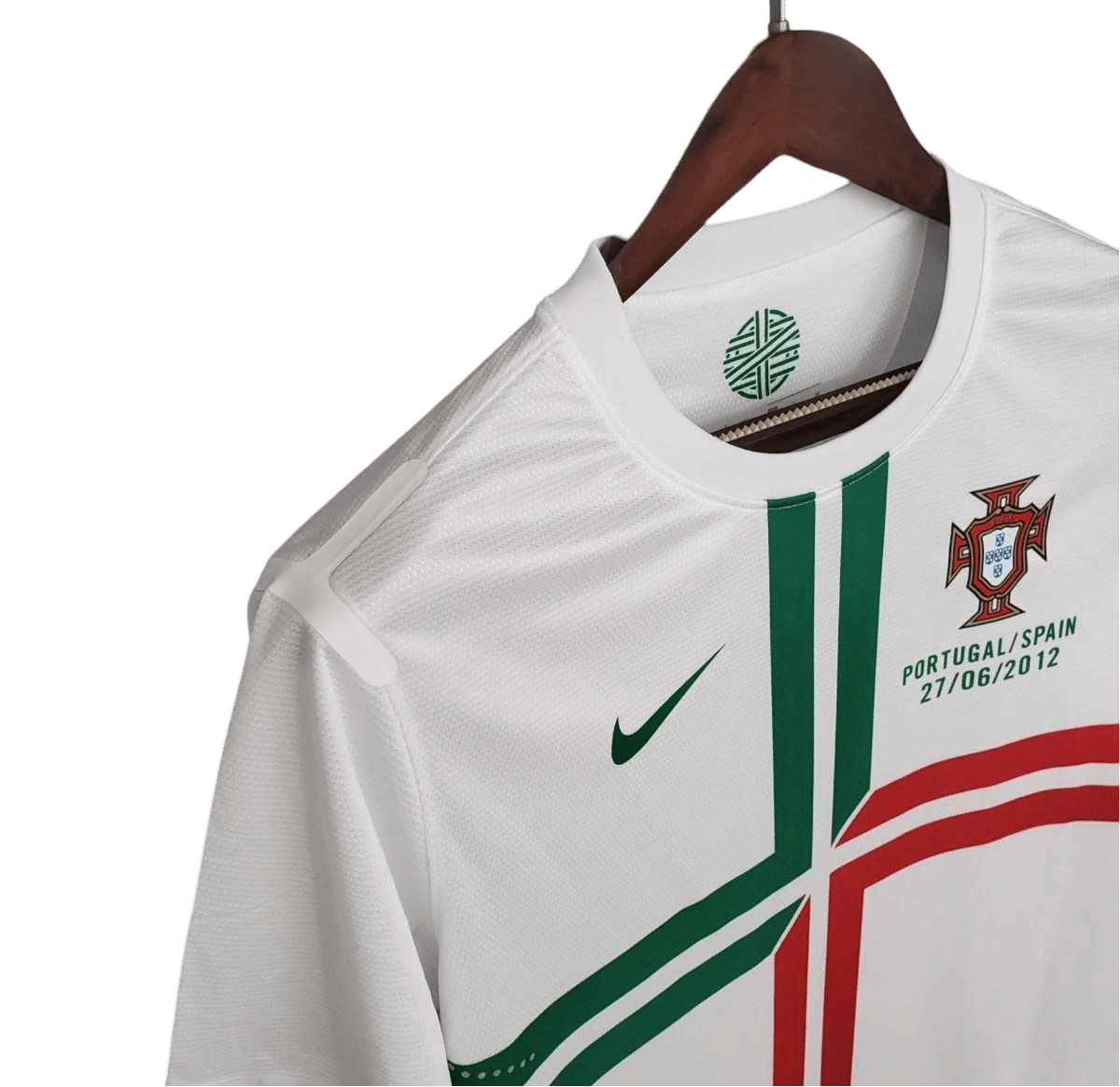 2012/2013 Portugal Away White Retro Jersey - GovintageJersey