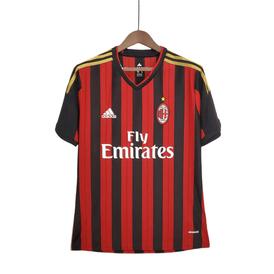 2013/2014 AC Milan Fly Emirates - Home Retro kit - GovintageJersey