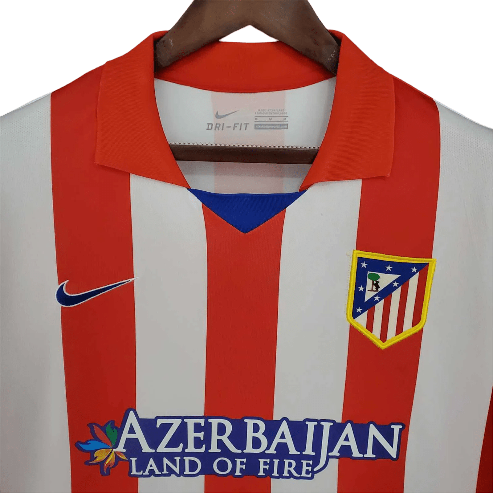 2013/2014 Atletico Madrid AZERBAIJAN - Home Retro Kit - ClassicKits433 - GovintageJersey