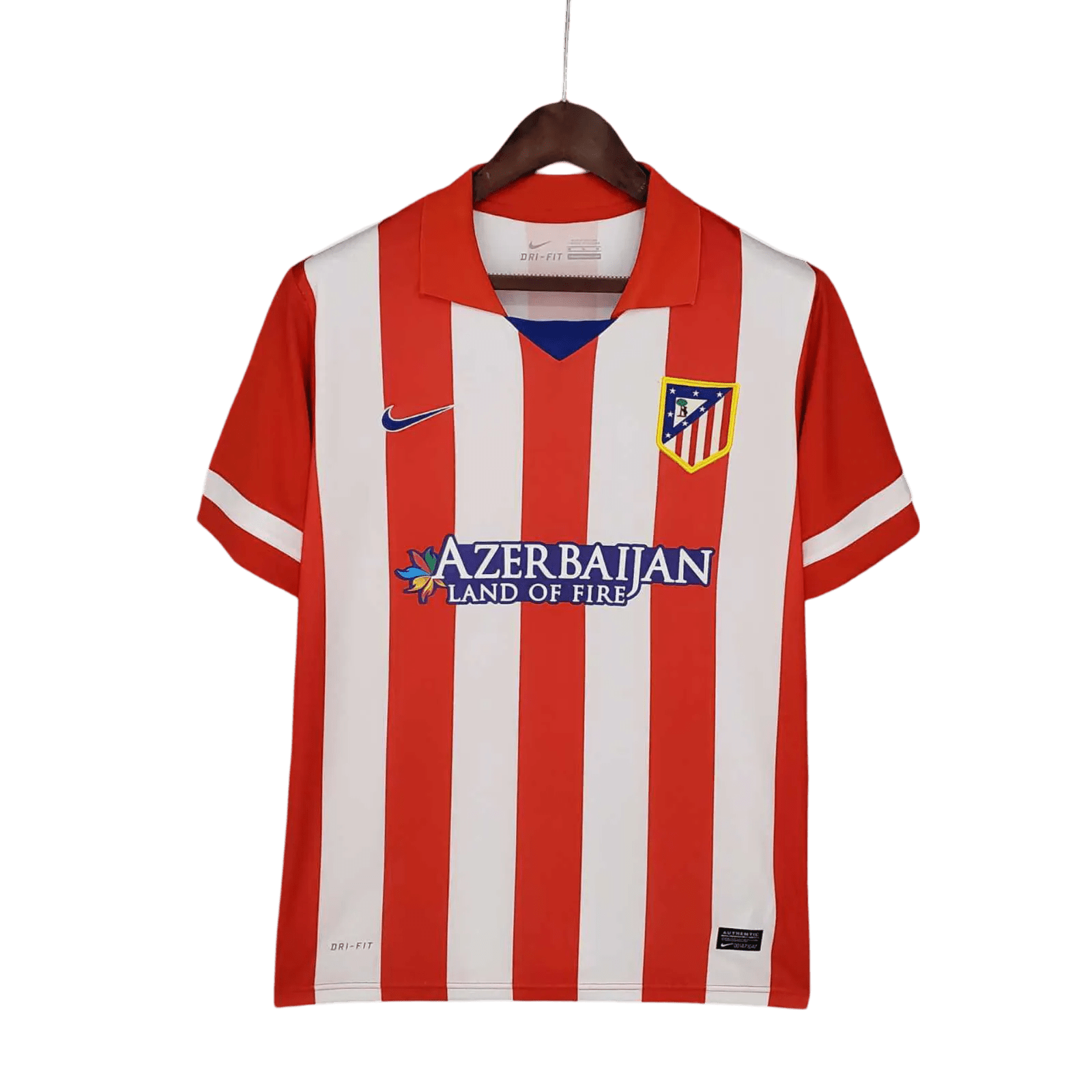 2013/2014 Atletico Madrid AZERBAIJAN - Home Retro Kit - ClassicKits433 - GovintageJersey