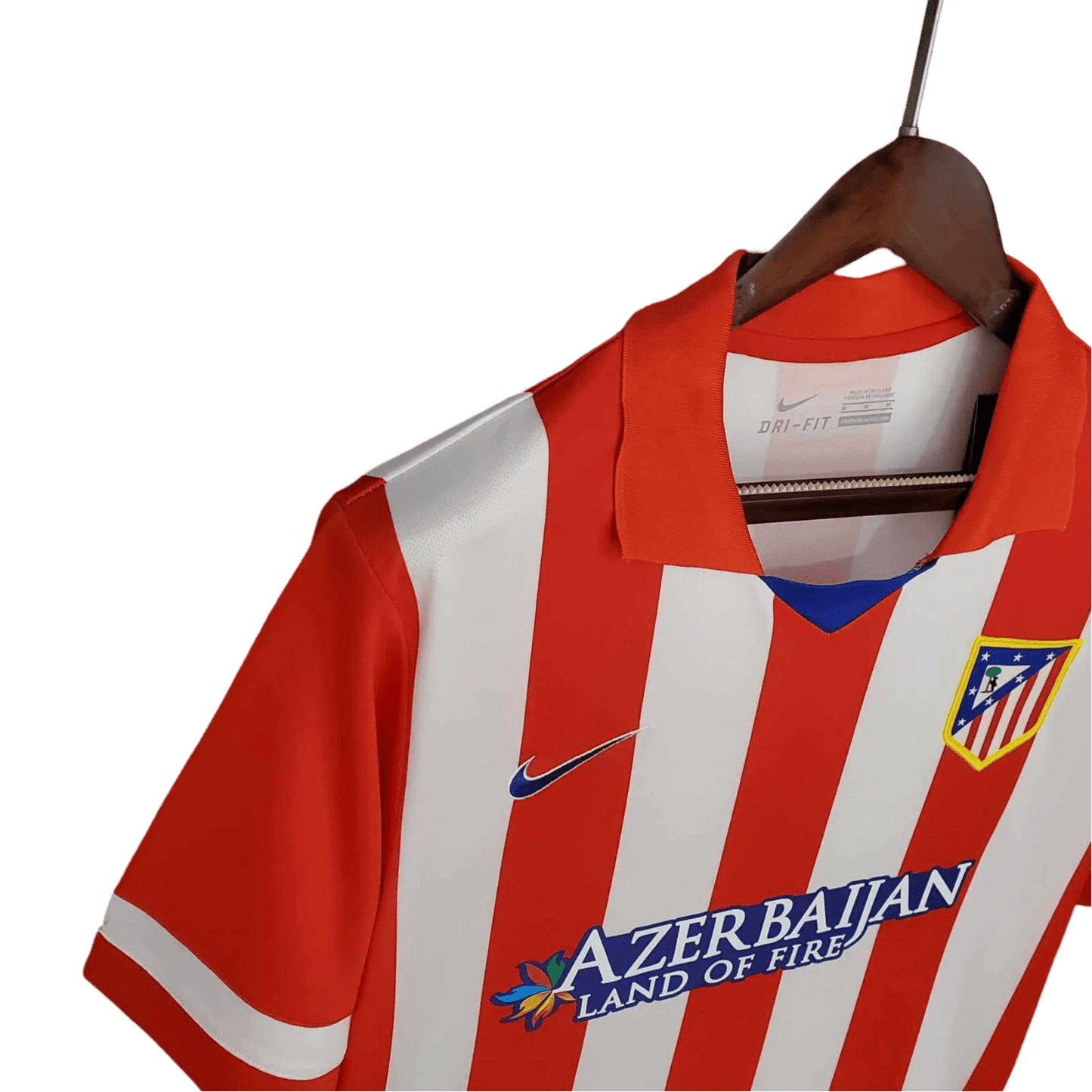 2013/2014 Atletico Madrid AZERBAIJAN - Home Retro Kit - ClassicKits433 - GovintageJersey