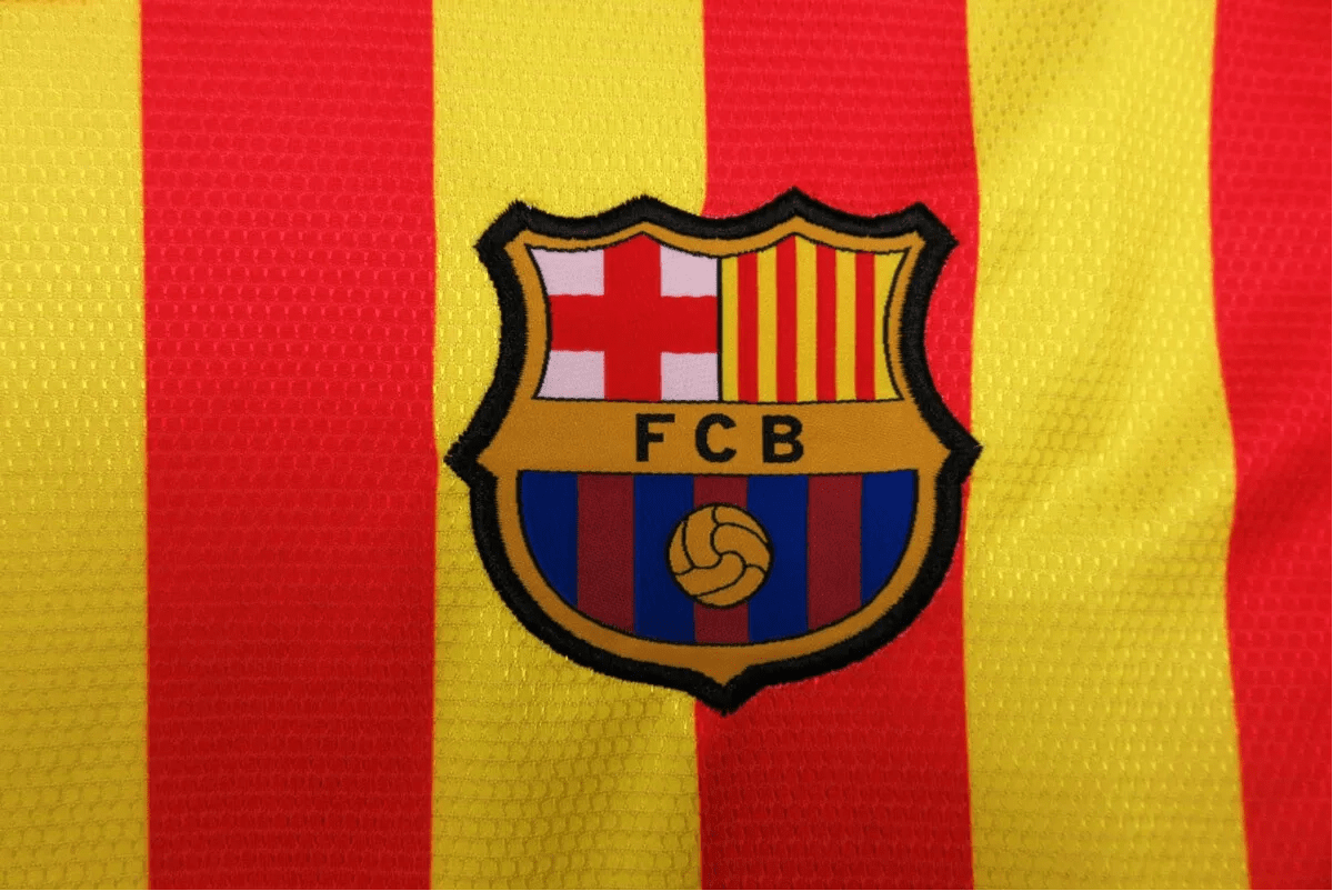 2013/2014 FC Barcelona QATAR AIRWAYS - Away yellow Retro kit - GovintageJersey