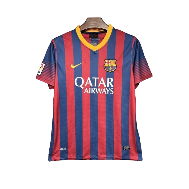 2013/2014 FC Barcelona Qatar Airways Home Retro Kit - ClassicKits433 - GovintageJersey