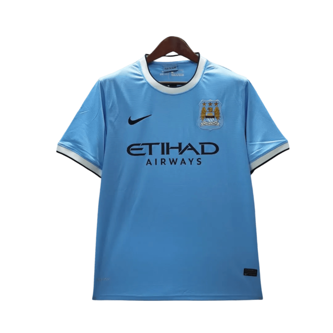 2013/2014 Manchester City ETIHAD AIRWAYS - Home Retro Kit - ClassicKits43 - GovintageJersey