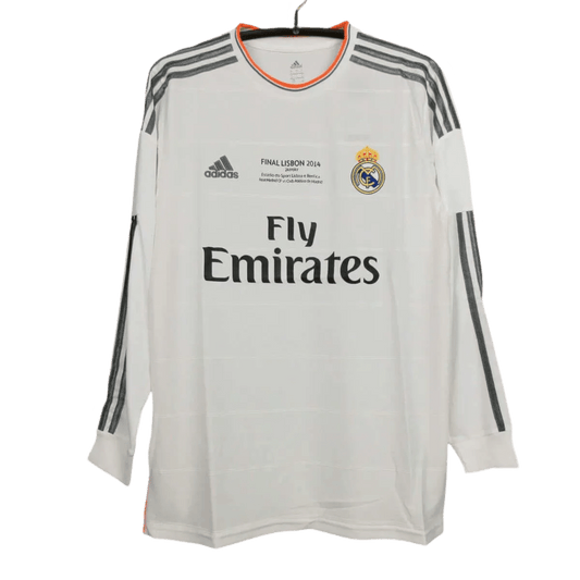 2013/2014 Real Madrid Fly Emirates - Home Retro kit - long sleeves - GovintageJersey