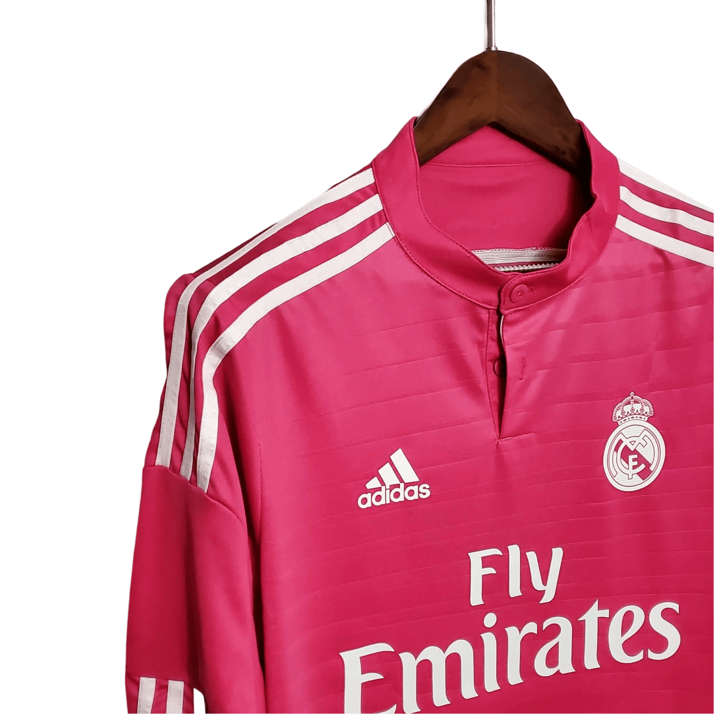 2014/2015 Real Madrid Fly Emirates - Away Retro Kit - Long Sleeves - GovintageJersey