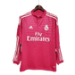 2014/2015 Real Madrid Fly Emirates - Away Retro Kit - Long Sleeves - GovintageJersey