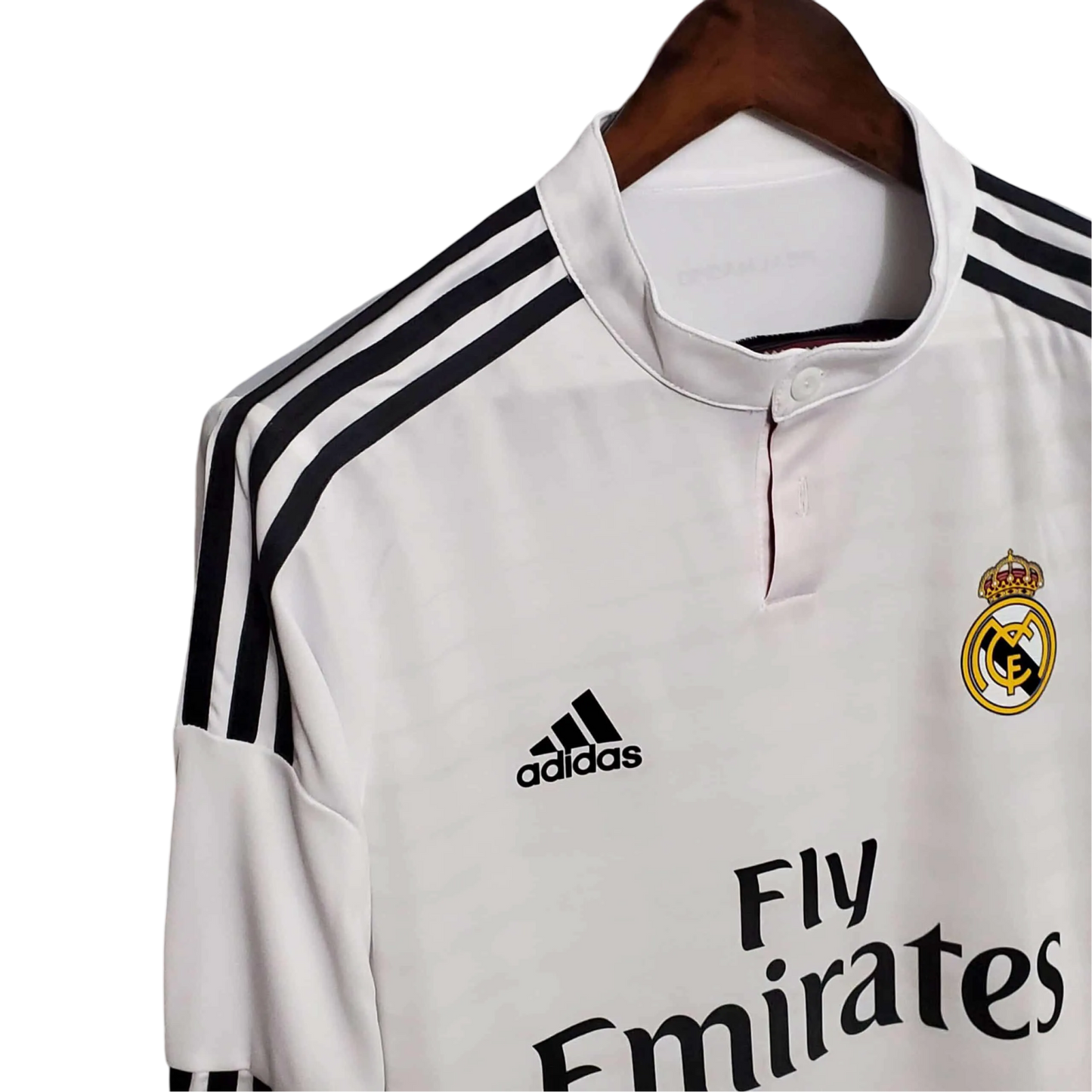 2014/2015 Real Madrid Fly Emirates - Home Retro kit - long sleeves - GovintageJersey