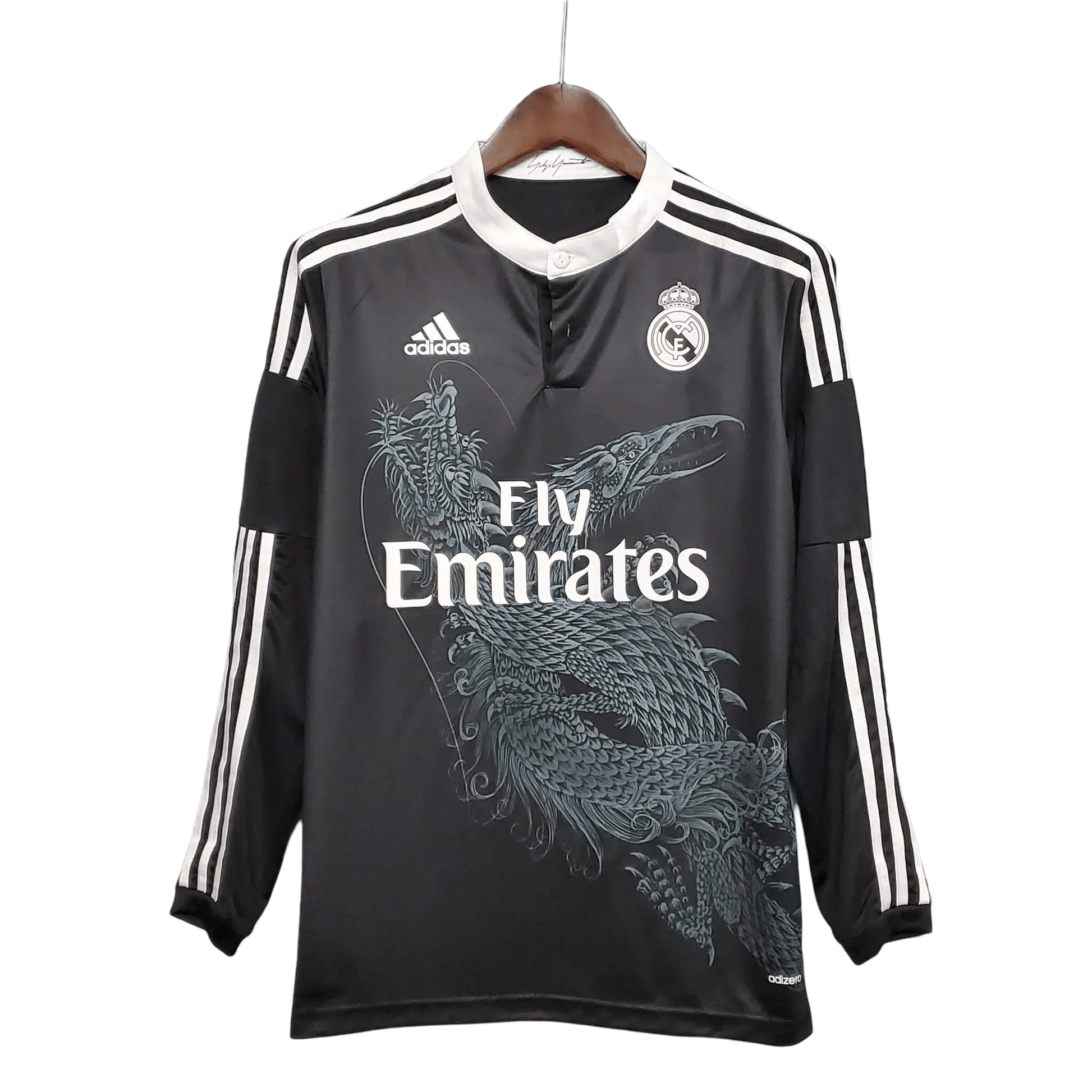 2014/2015 Real Madrid Fly Emirates - Third Retro Kit - Long Sleeves - GovintageJersey