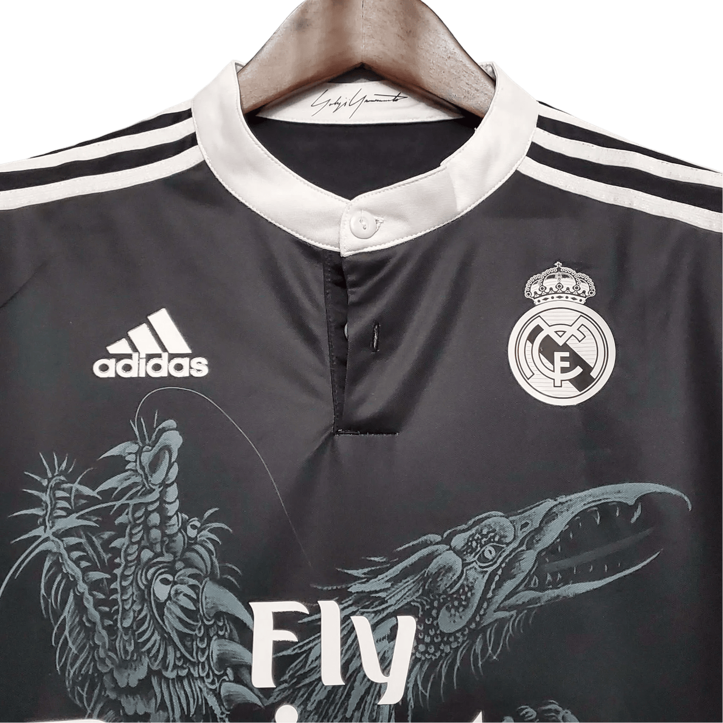2014/2015 Real Madrid Fly Emirates - Third Retro Kit - Long Sleeves - GovintageJersey