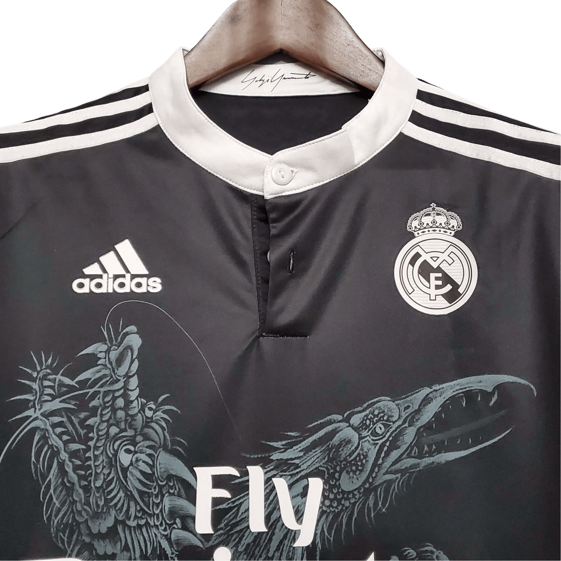 2014/2015 Real Madrid Fly Emirates - Third Retro Kit - Long Sleeves - GovintageJersey