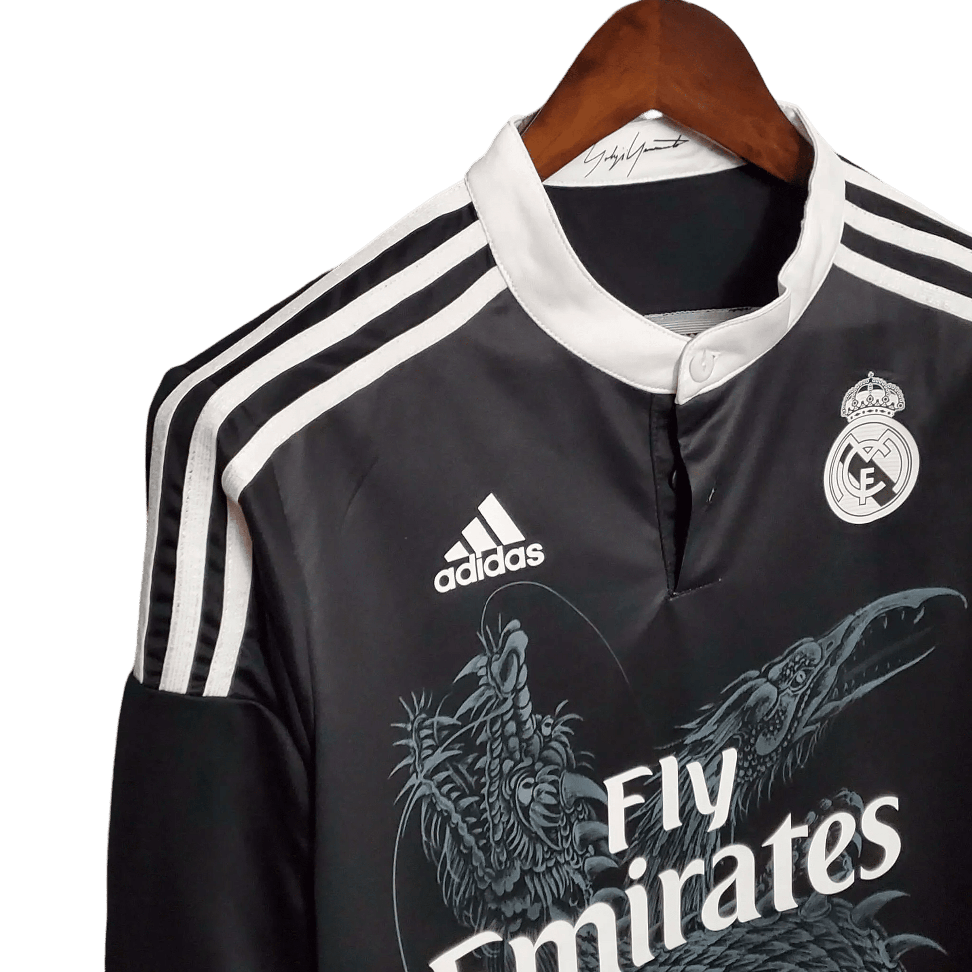 2014/2015 Real Madrid Fly Emirates - Third Retro Kit - Long Sleeves - GovintageJersey