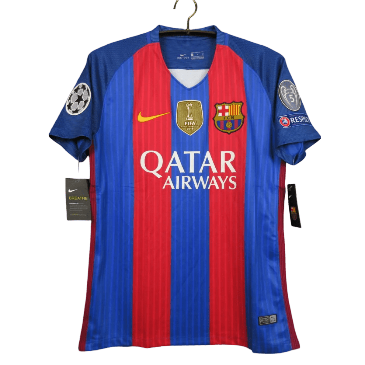 2016/2017 FC Barcelona QATAR AIRWAYS - Home Retro Kit - GovintageJersey