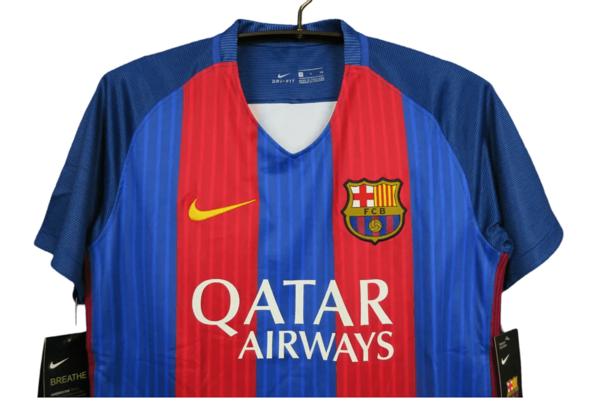 2016/2017 FC Barcelona QATAR AIRWAYS - Home Retro Kit - GovintageJersey