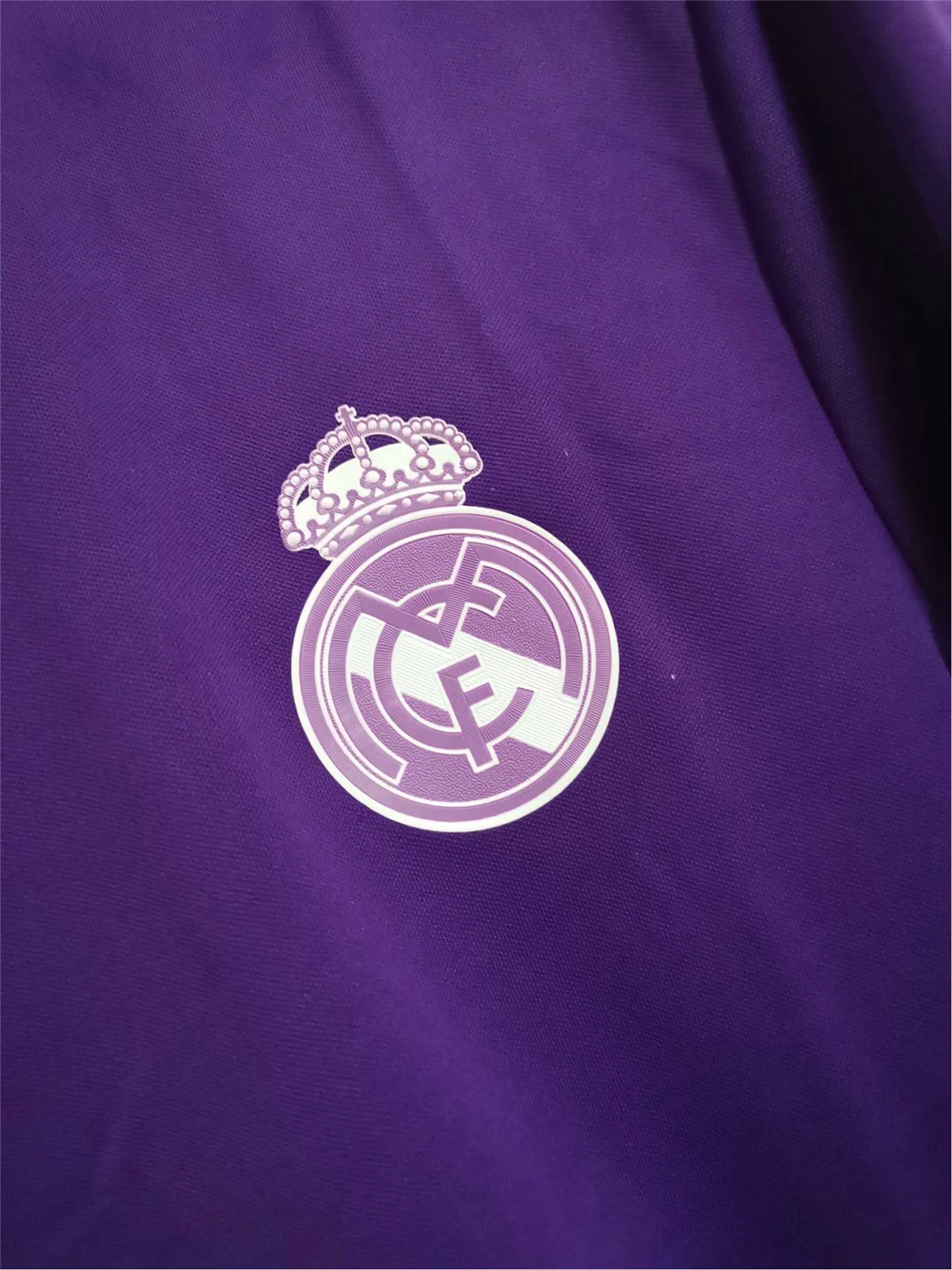 2016/2017 Real Madrid Fly Emirates - Away Purple Retro Kit - GovintageJersey