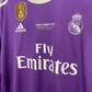 2016/2017 Real Madrid Fly Emirates - UCL Final Away Purple Retro Kit - Long Sleeves at GoVintageJersey Store