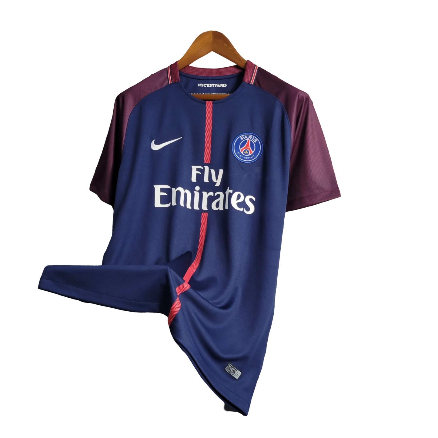 2017/2018 PARIS SAINT GERMAIN Fly Emirates - Home Retro Jersey - GovintageJersey