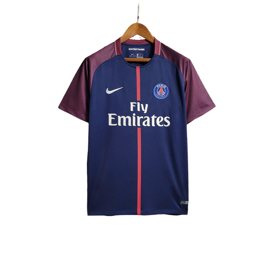 2017/2018 PARIS SAINT GERMAIN Fly Emirates - Home Retro Jersey - GovintageJersey