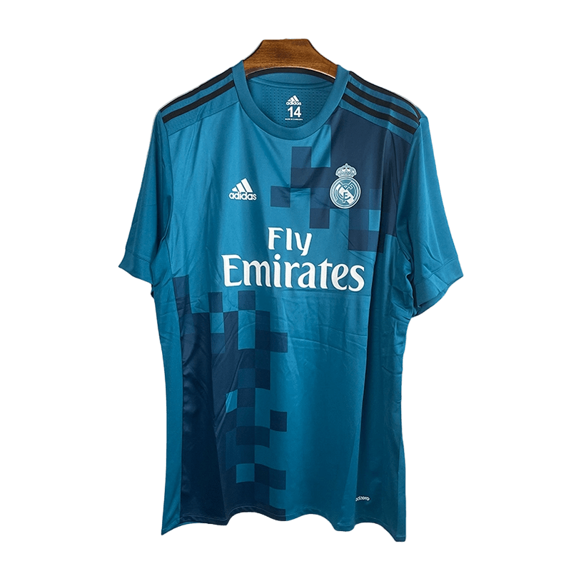 2017/2018 Real Madrid Fly Emirates Away Retro Kit - ClassicKits433 - GovintageJersey