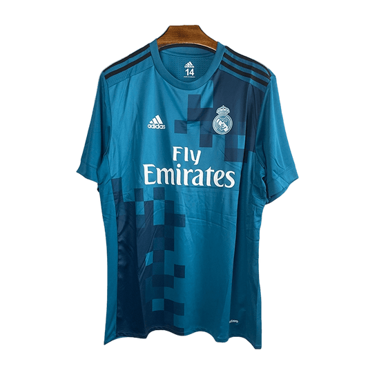 2017/2018 Real Madrid Fly Emirates Away Retro Kit - ClassicKits433 - GovintageJersey