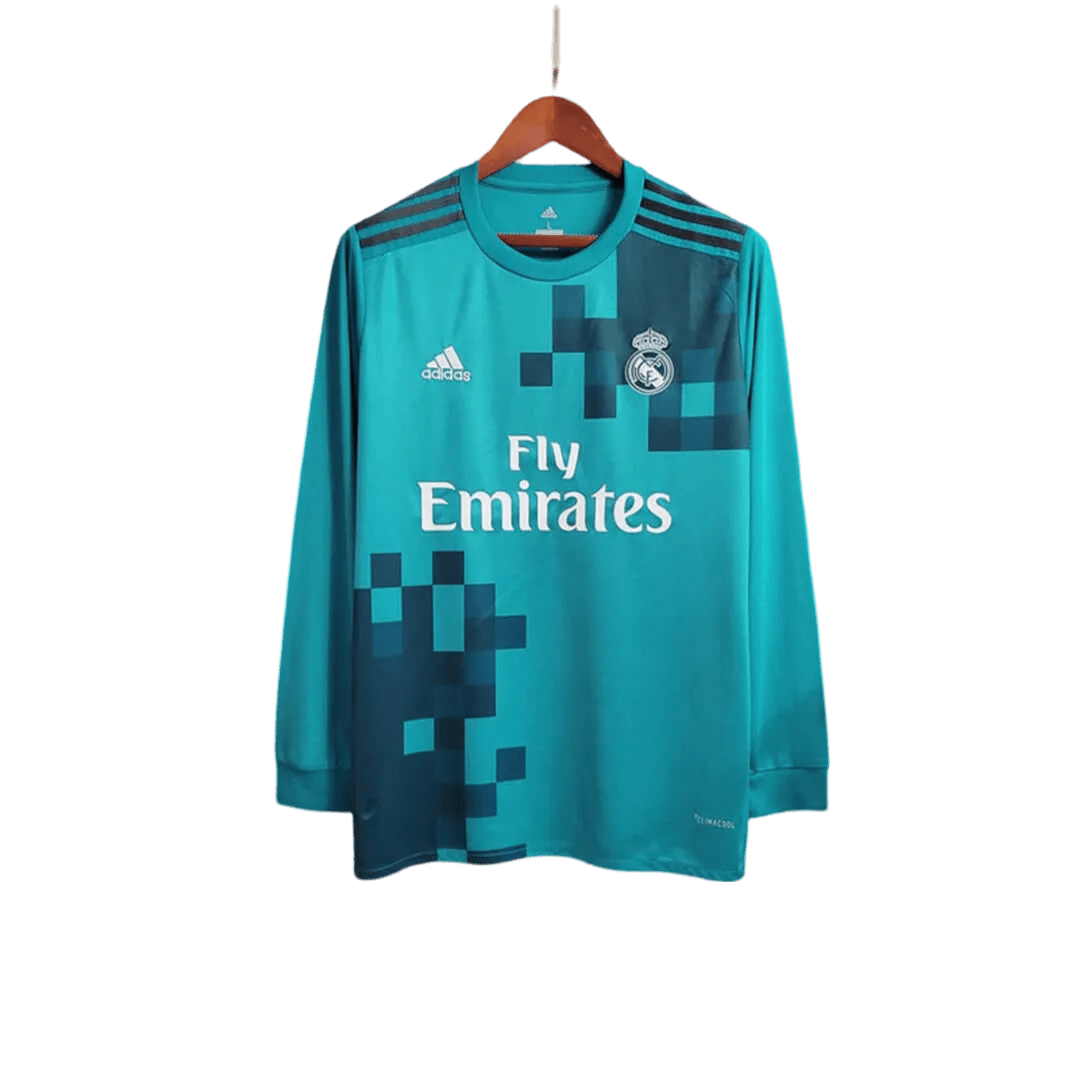 2017/2018 Real Madrid Fly Emirates - third away Retro Kit - long sleeves - GovintageJersey