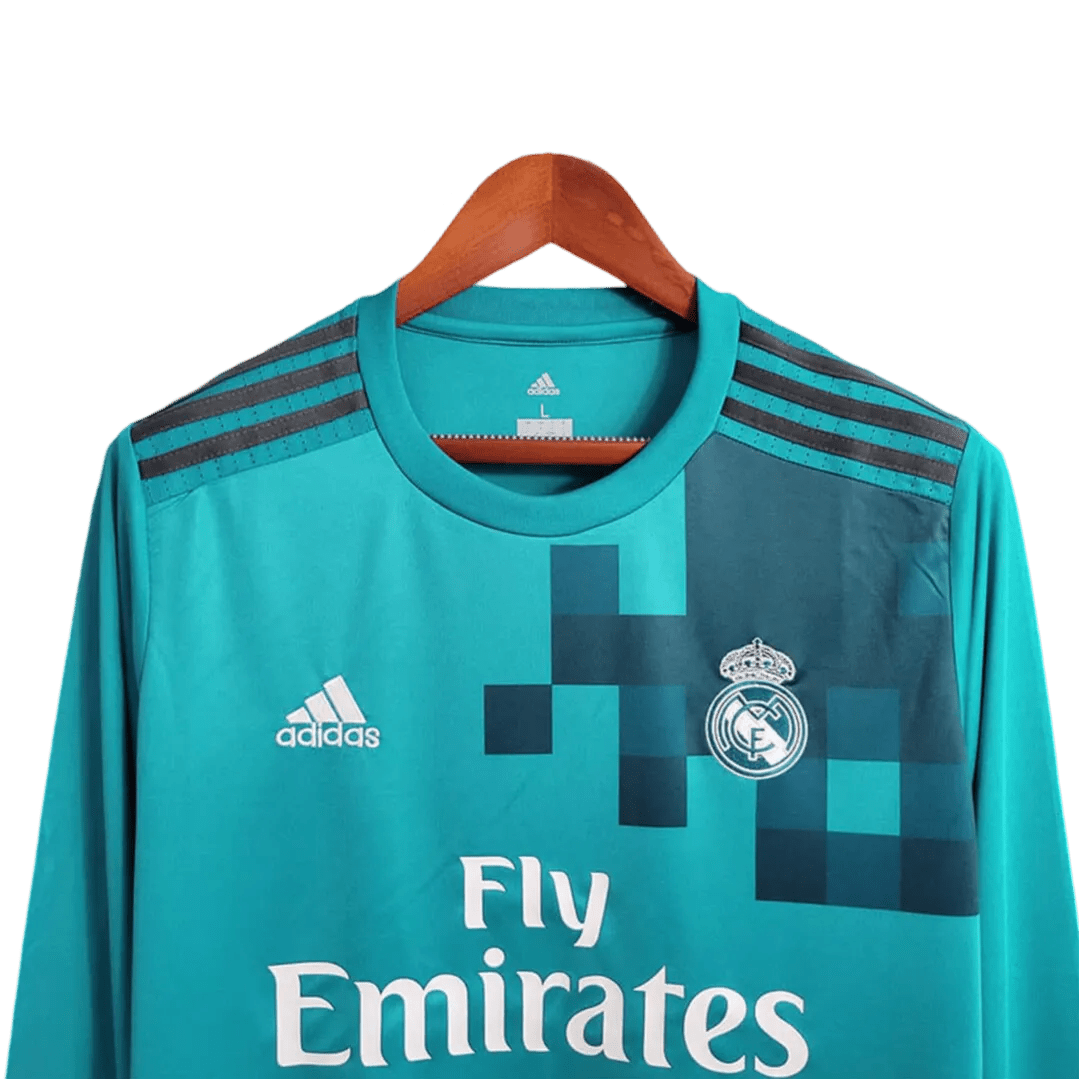 2017/2018 Real Madrid Fly Emirates - third away Retro Kit - long sleeves - GovintageJersey