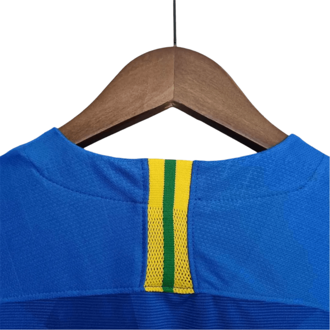 2018 Brazil - Away Retro kit - GovintageJersey