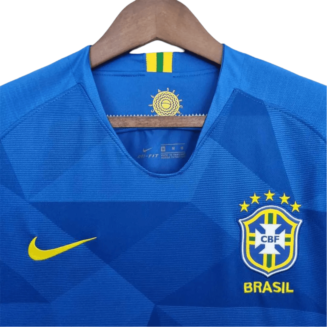 2018 Brazil - Away Retro kit - GovintageJersey