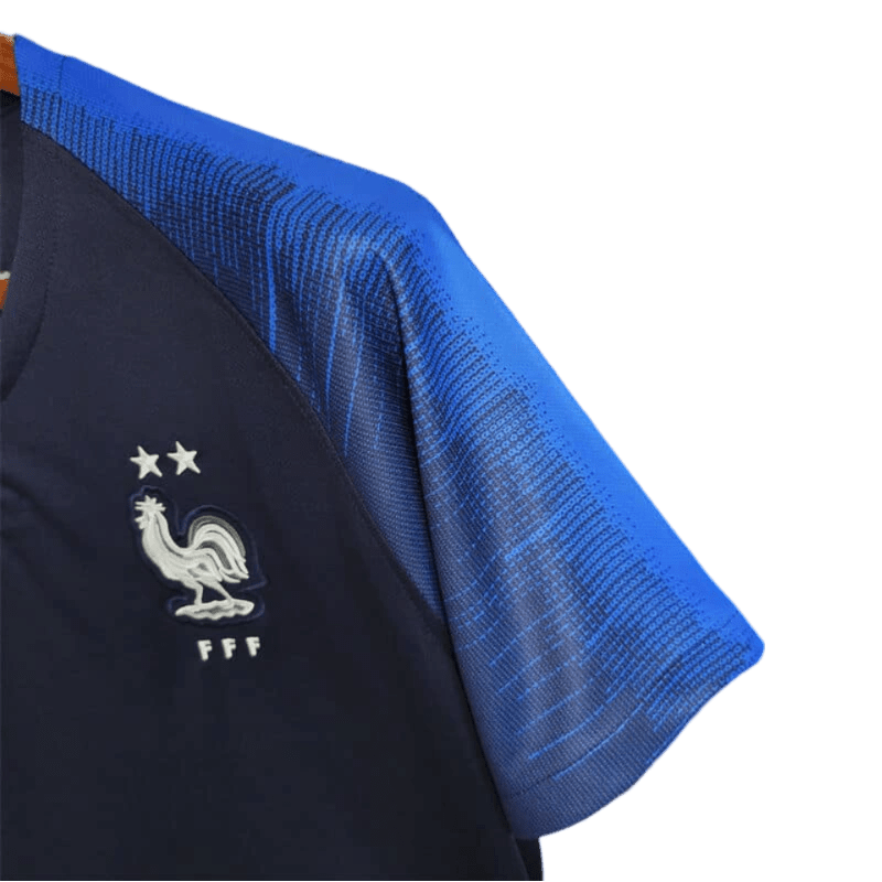 2018 France World Cup Home Retro Jersey - GovintageJersey