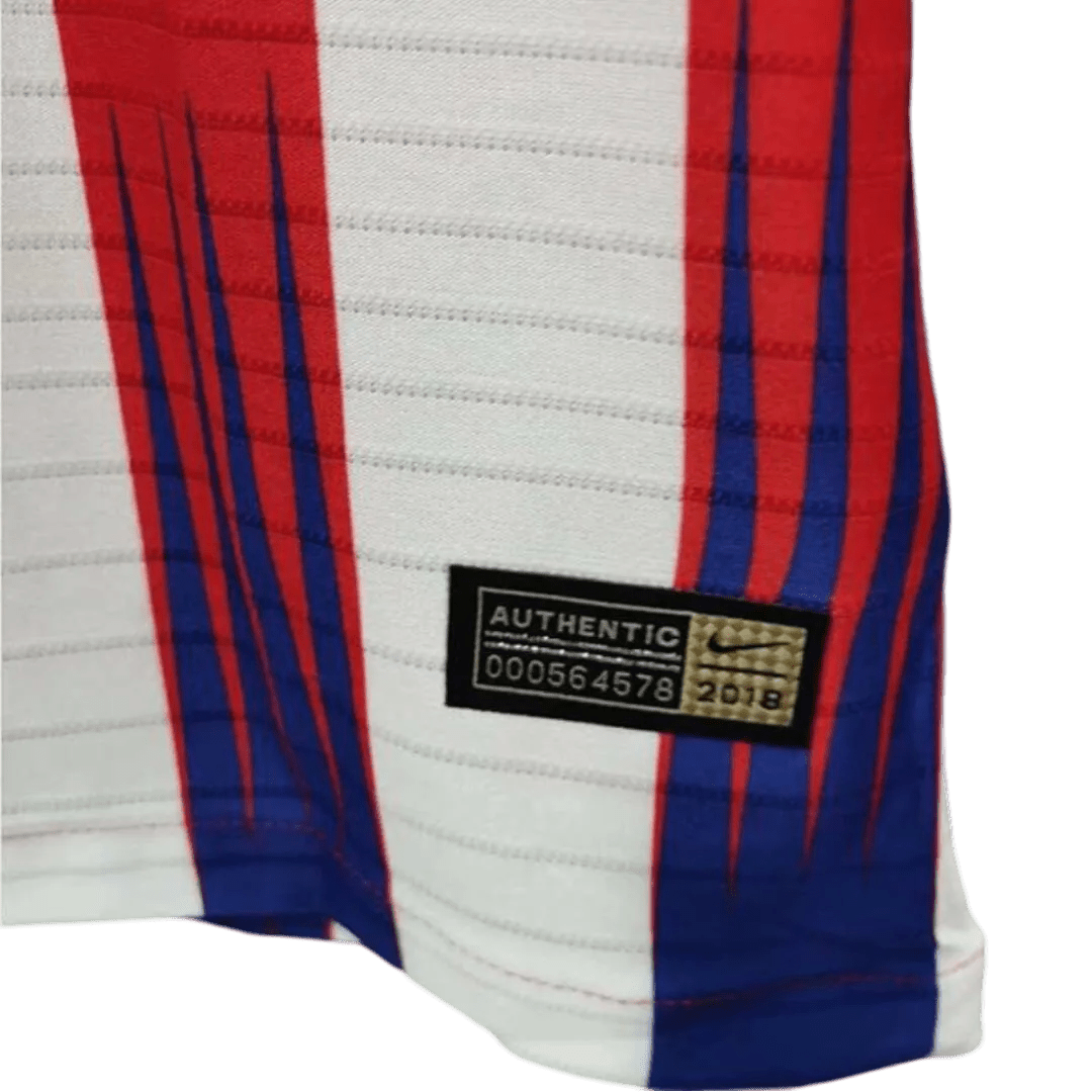 2018/2019 Atletico Madrid Plus500 - Home Vapormatch Retro Kit - ClassicKits433 - GovintageJersey