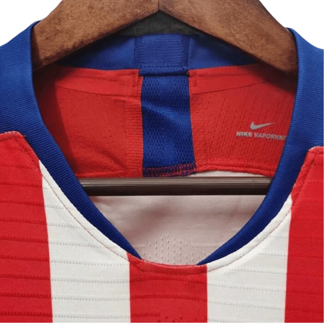 2018/2019 Atletico Madrid Plus500 - Home Vapormatch Retro Kit - ClassicKits433 - GovintageJersey