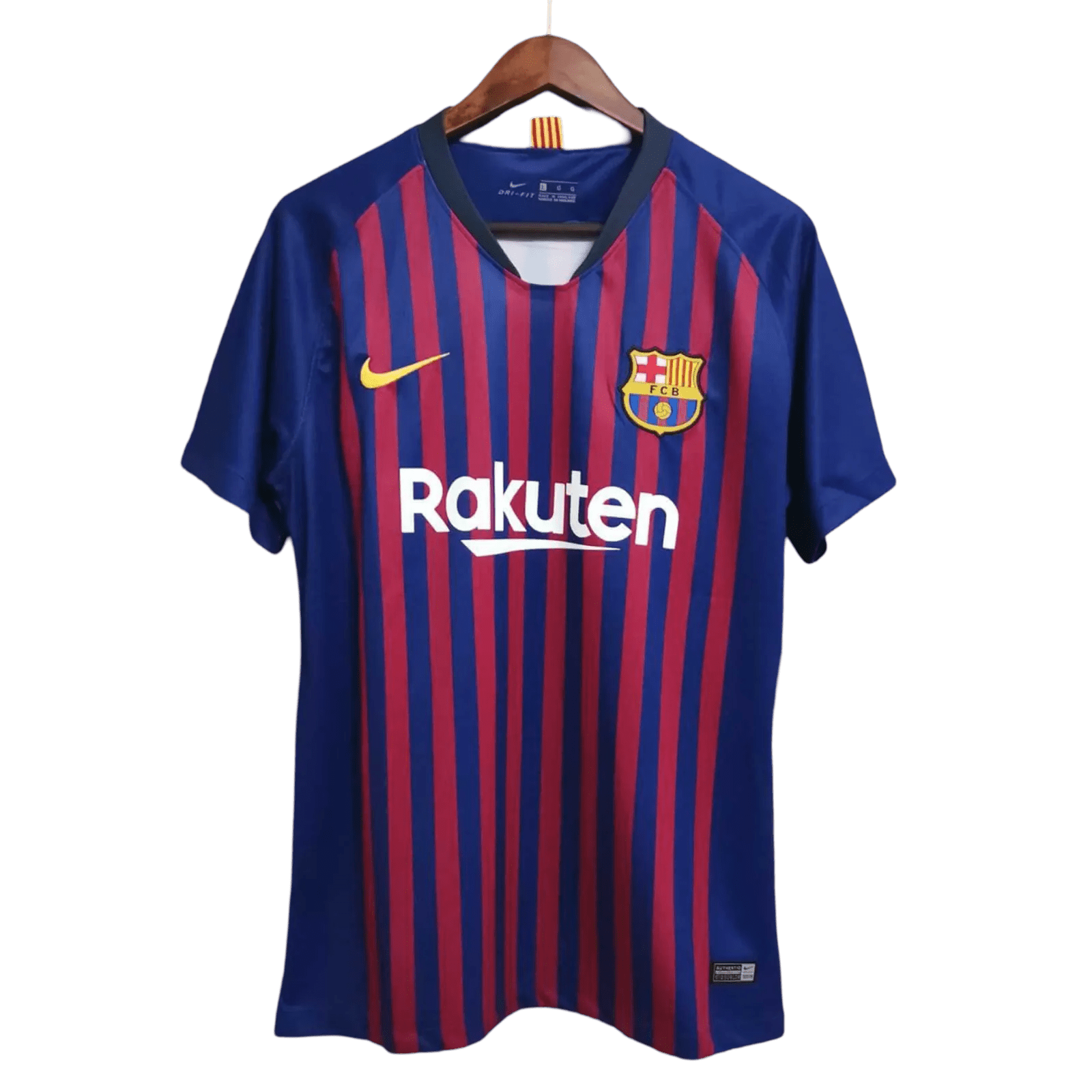 2018/2019 FC Barcelona RAKUTEN - Home Retro kit - GovintageJersey