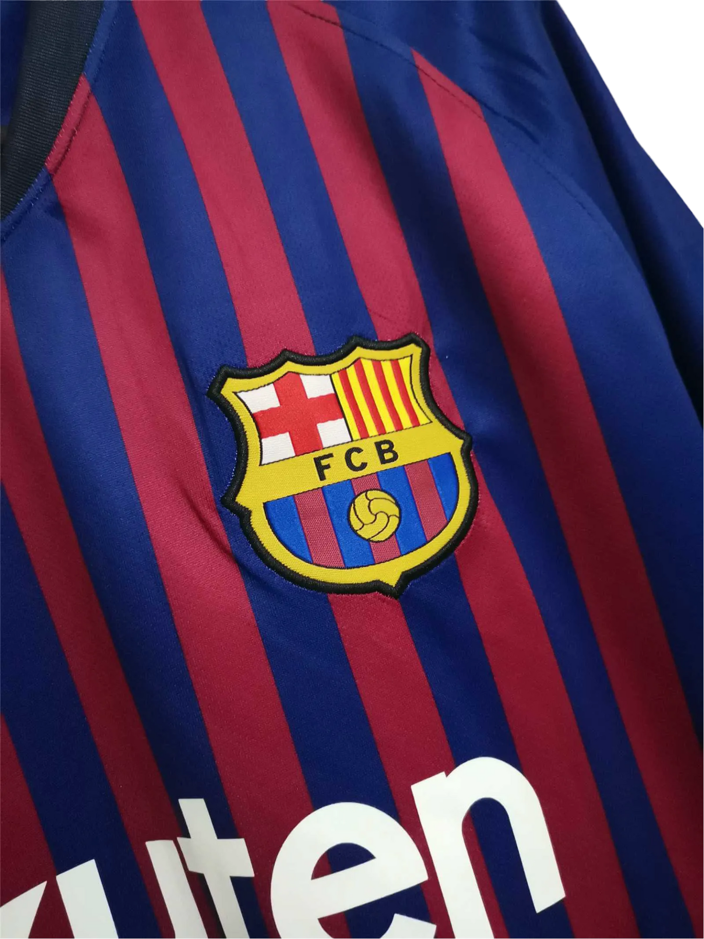 2018/2019 FC Barcelona RAKUTEN - Home Retro kit - GovintageJersey