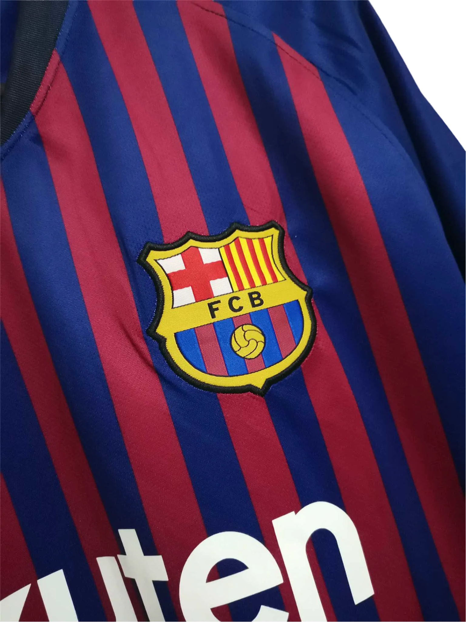 2018/2019 FC Barcelona RAKUTEN - Home Retro kit - GovintageJersey