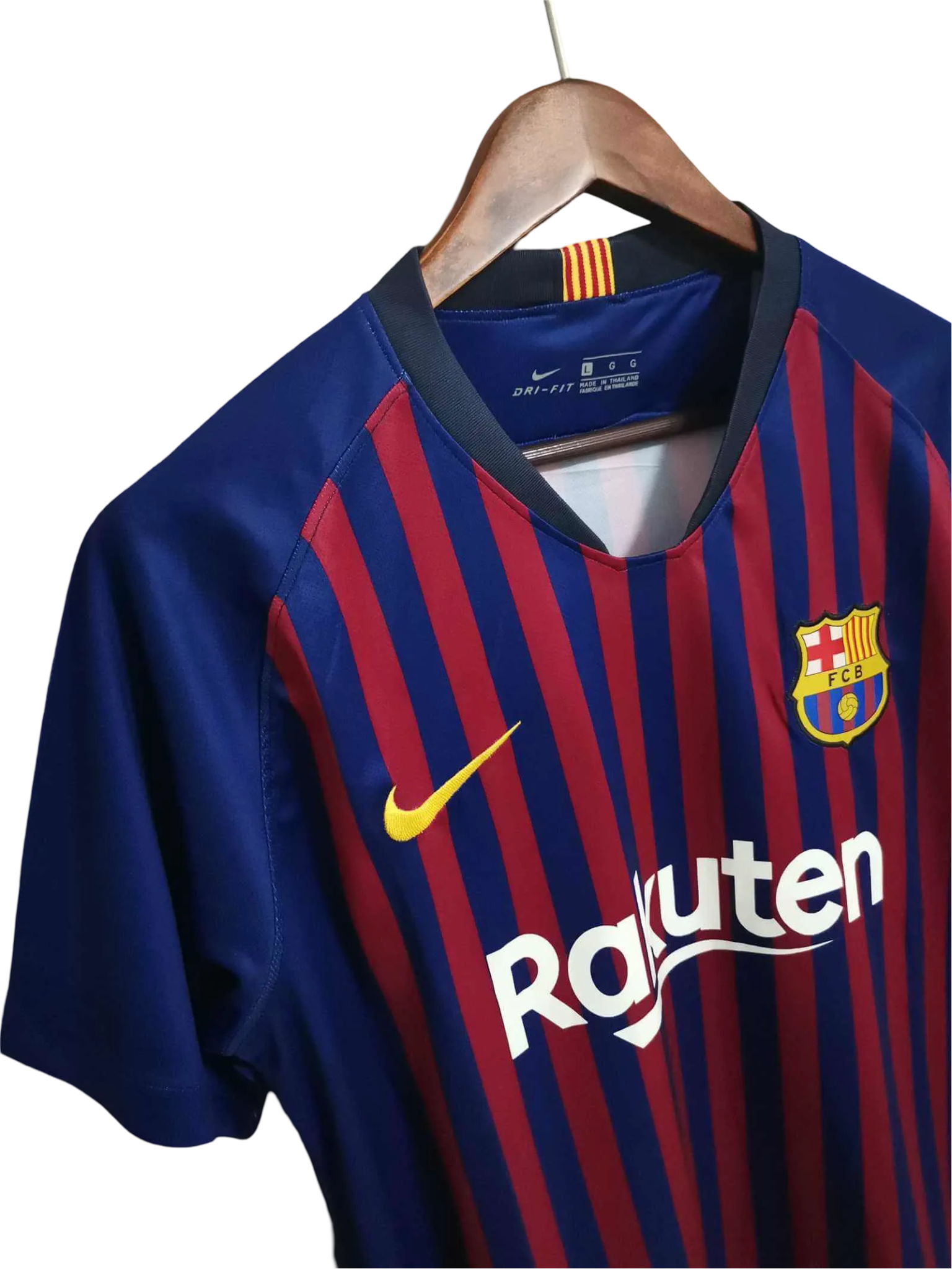 2018/2019 FC Barcelona RAKUTEN - Home Retro kit - GovintageJersey