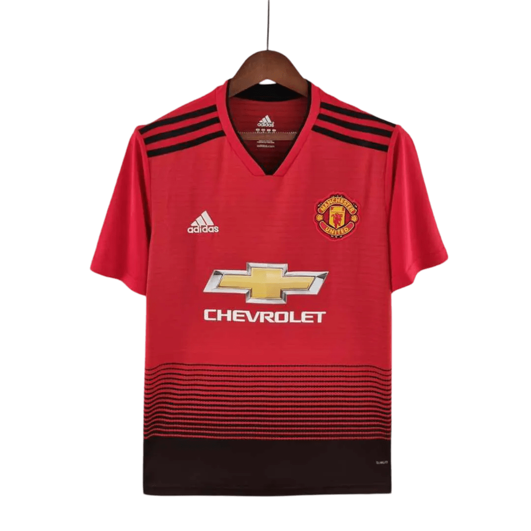 2018/2019 Manchester United CHEVROLET - Home Retro Kit - ClassicKits433 - GovintageJersey