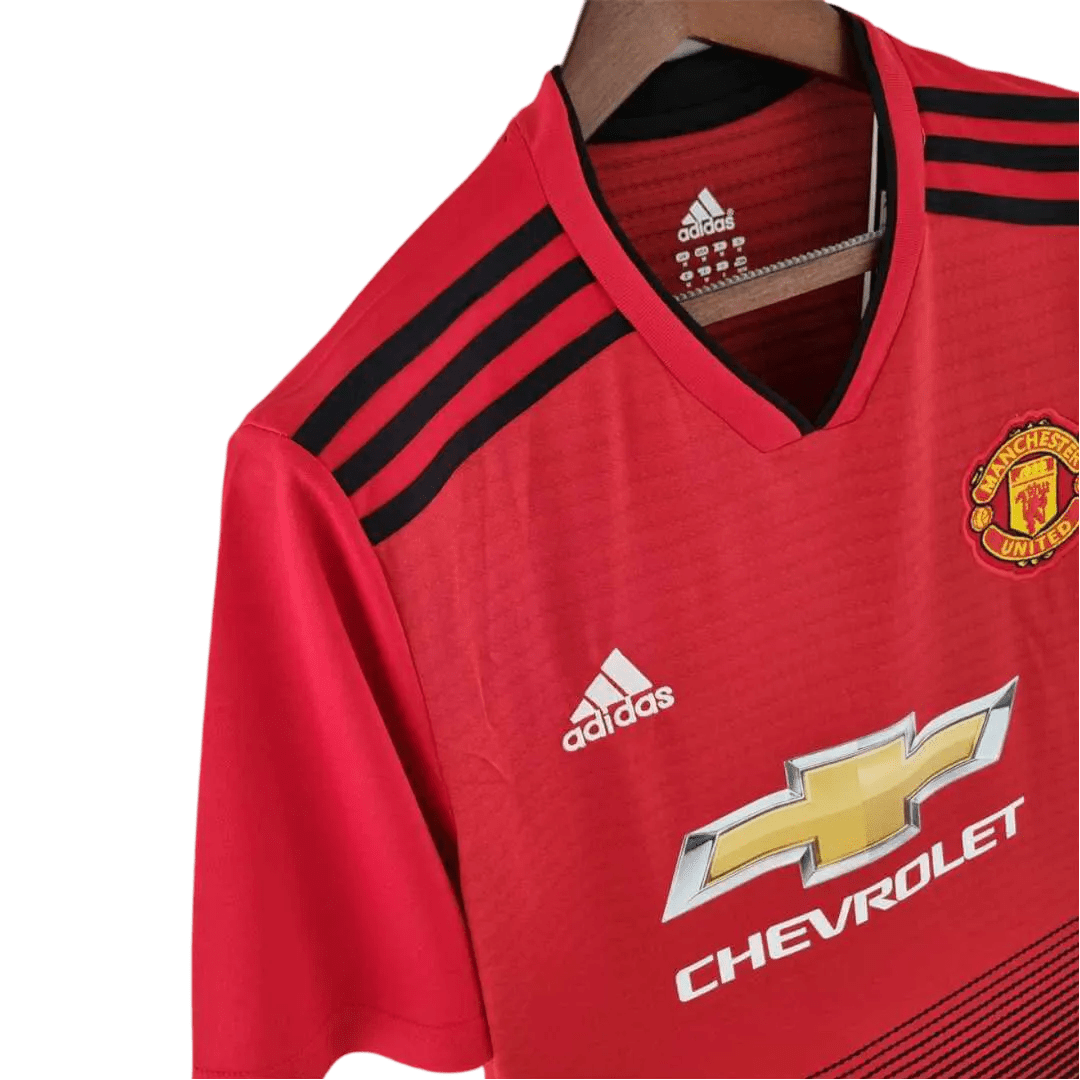 2018/2019 Manchester United CHEVROLET - Home Retro Kit - ClassicKits433 - GovintageJersey