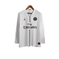 2018/2019 PARIS SAINT GERMAIN Fly Emirates - White Champions League Retro Kit – Long sleeve - GovintageJersey