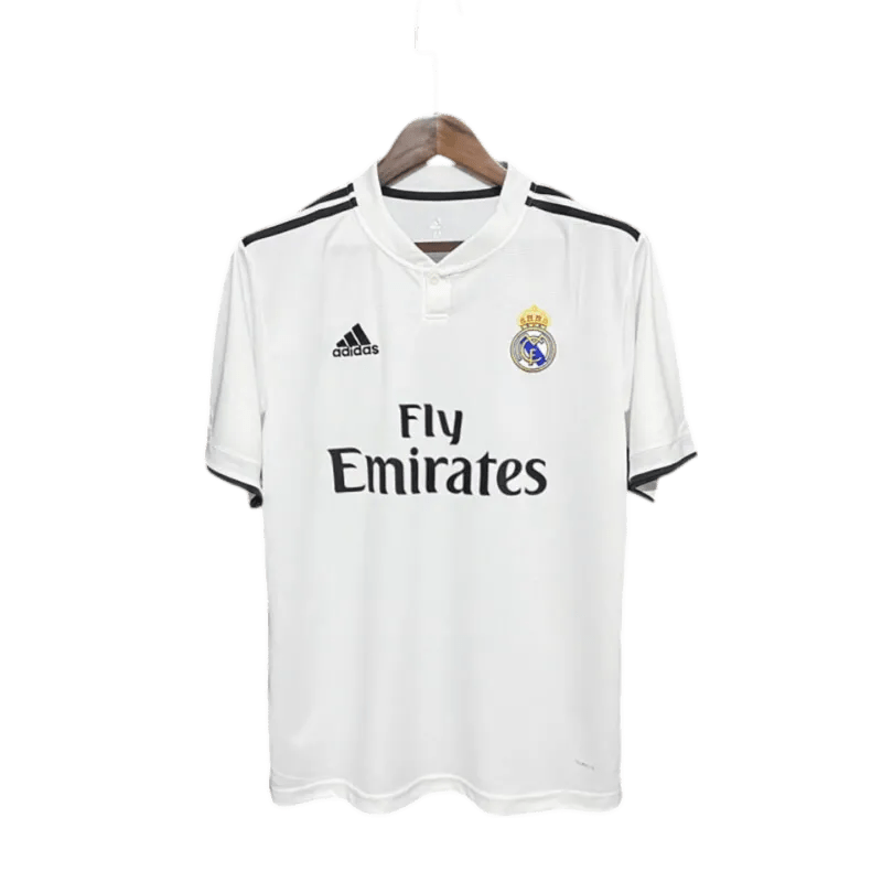 2018/2019 Real Madrid Fly Emirates - Home Retro Kit - GovintageJersey