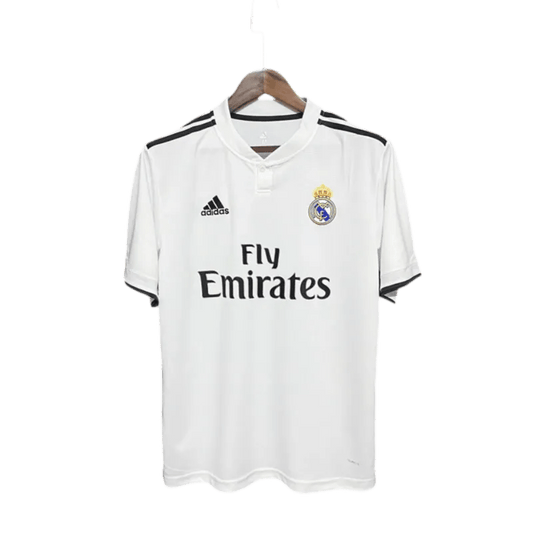 2018/2019 Real Madrid Fly Emirates - Home Retro Kit - GovintageJersey