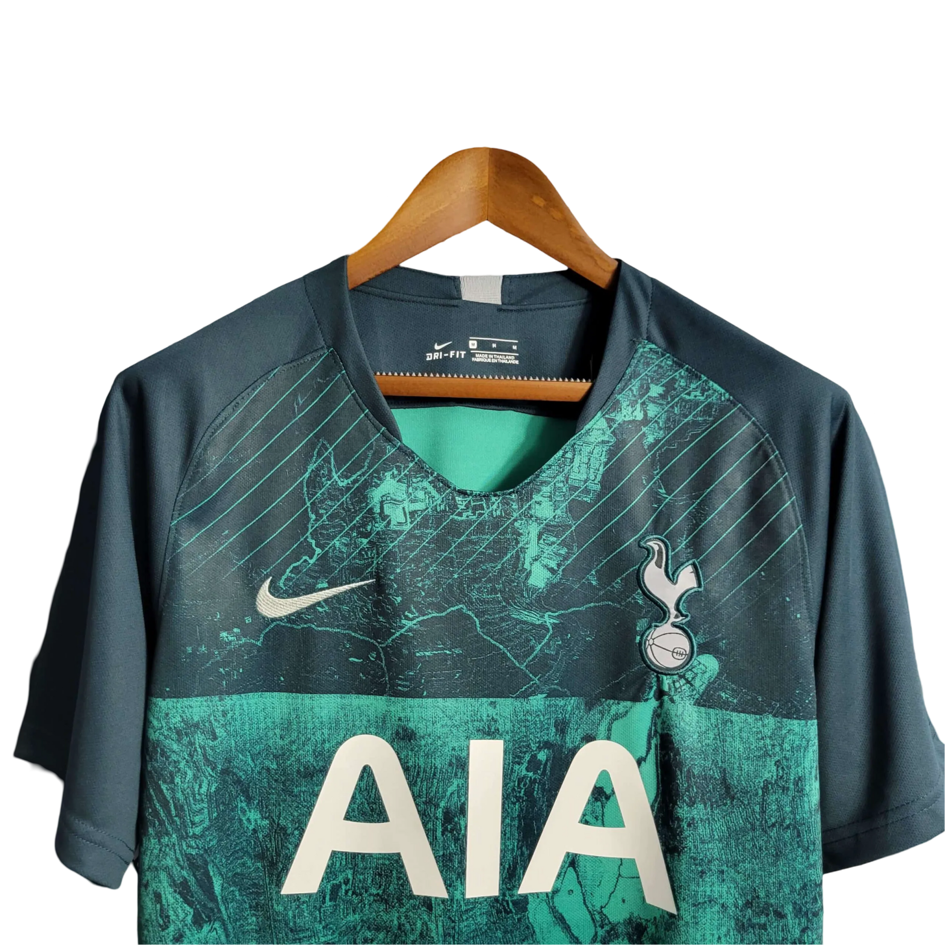 2018/2019 Tottenham Hotspur AIA - Green Third Retro Kit - ClassicKits433 - GovintageJersey